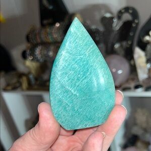 Teardrop Shaped Amazonite Stone